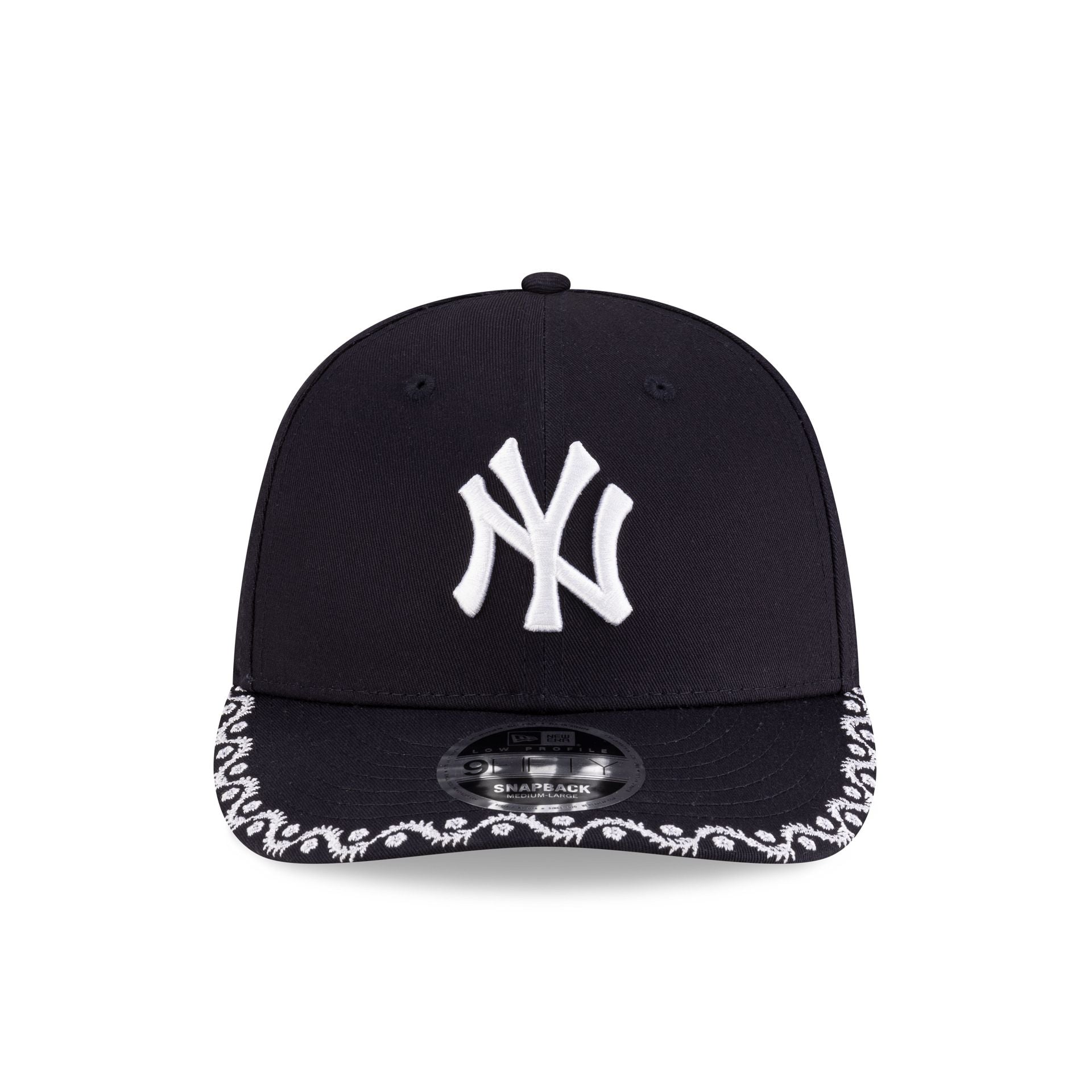 New York Yankees Floral Navy Low Profile 9FIFTY Snapback Hat