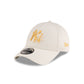 New York Yankees Floral Ivory 9FORTY Adjustable Hat