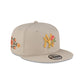 New York Yankees Floral Ivory 9FIFTY Snapback Hat