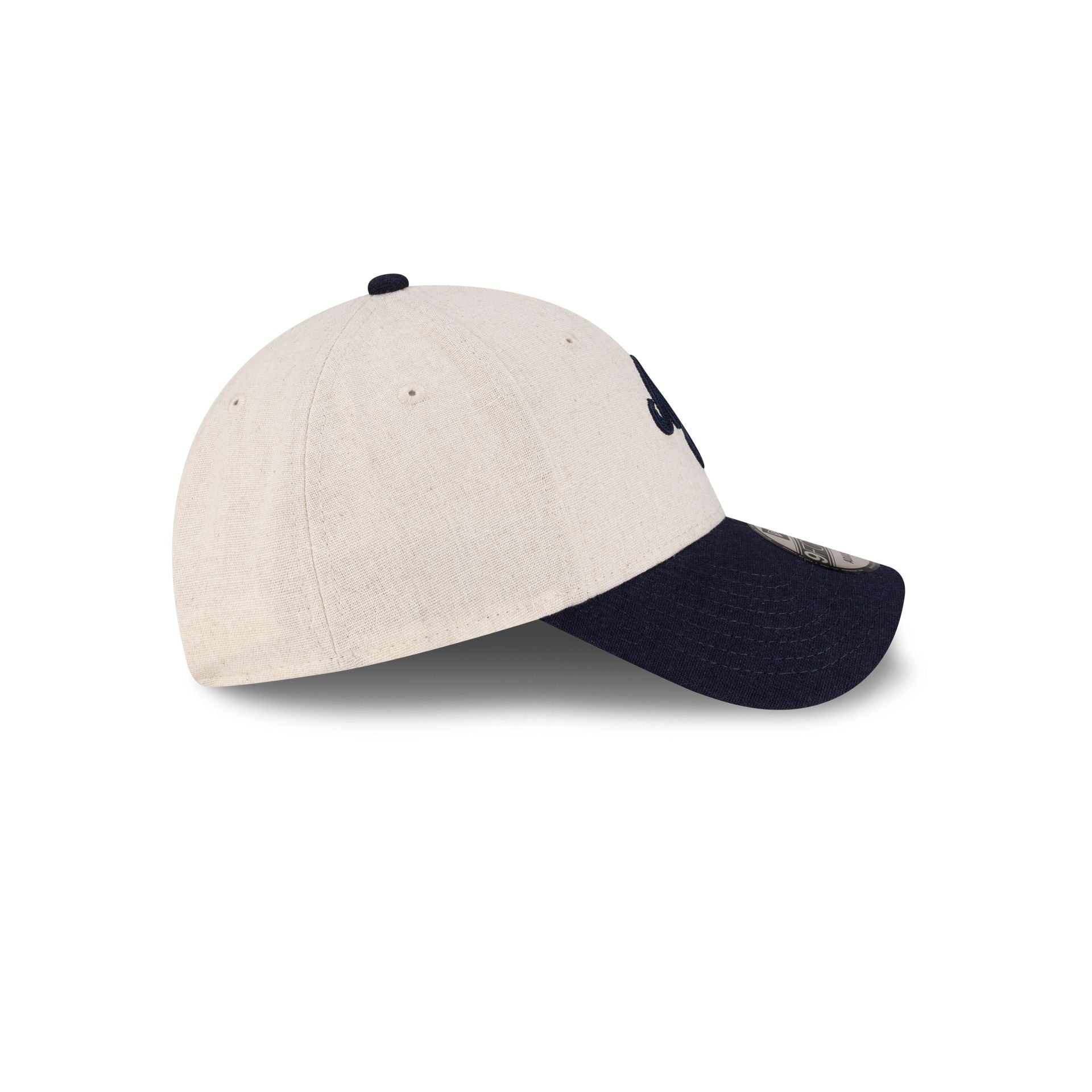 New Era Cap Linen Two Tone Navy 9FORTY Adjustable Hat