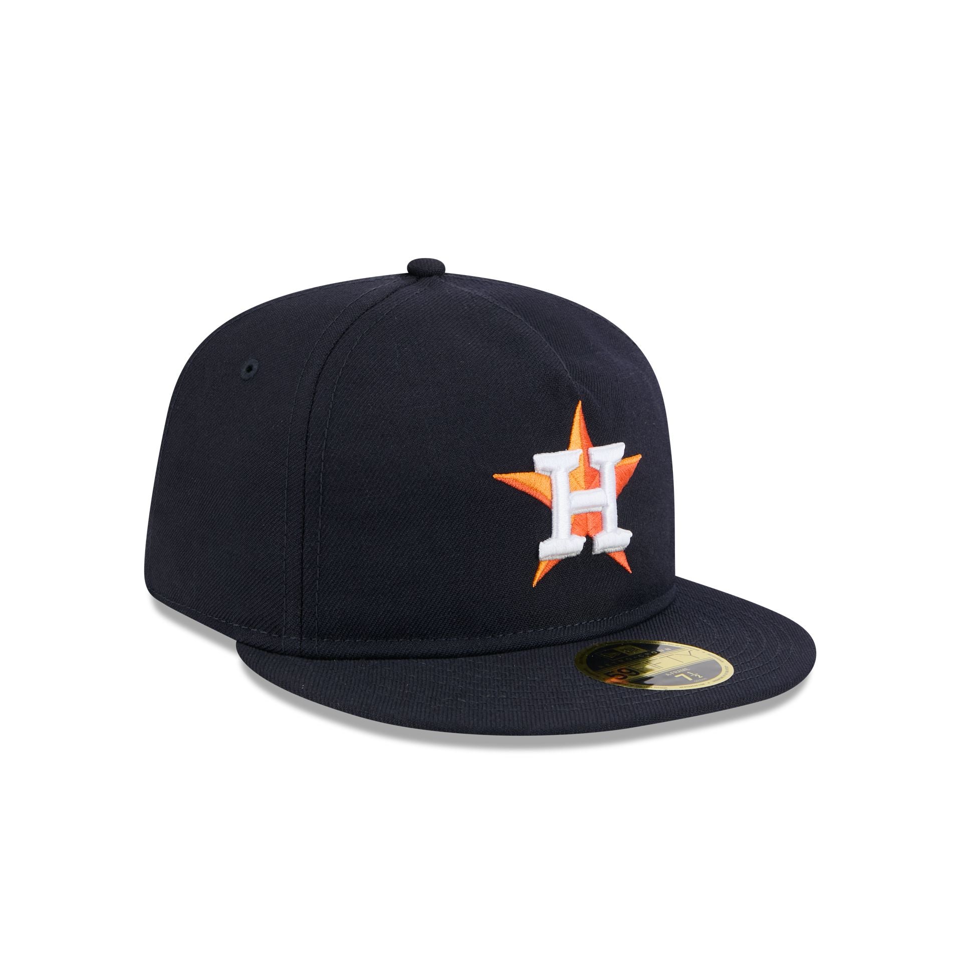 Houston Astros Boho Wool Retro Crown 59FIFTY Fitted Hat
