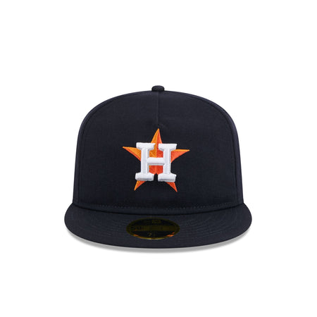 Houston Astros Boho Wool Retro Crown 59FIFTY Fitted Hat