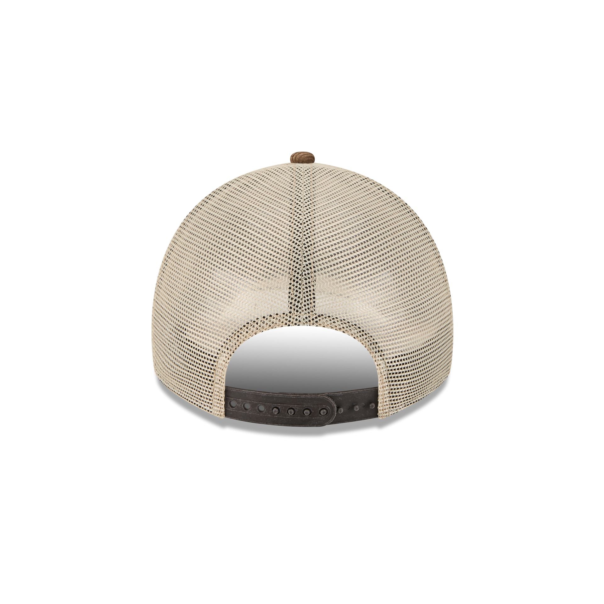 Atlanta Braves Vintage Landscape Brown 9TWENTY A-Frame Trucker Hat