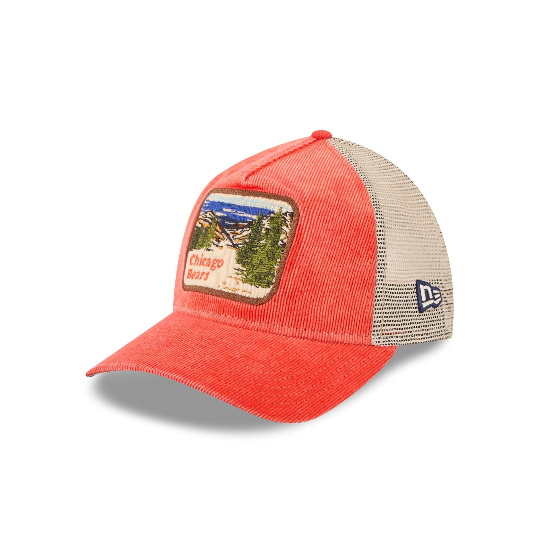 Chicago Bears Vintage Landscape 9TWENTY A-Frame Trucker Hat