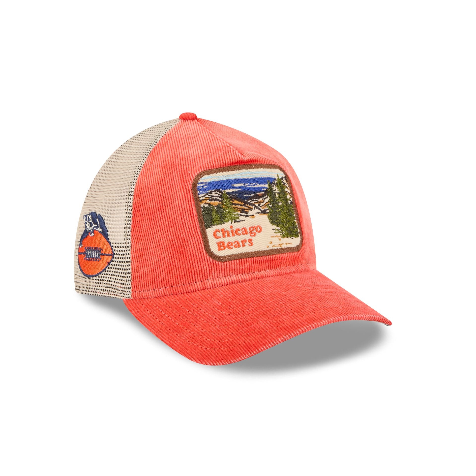 Chicago Bears Vintage Landscape 9TWENTY A-Frame Trucker Hat