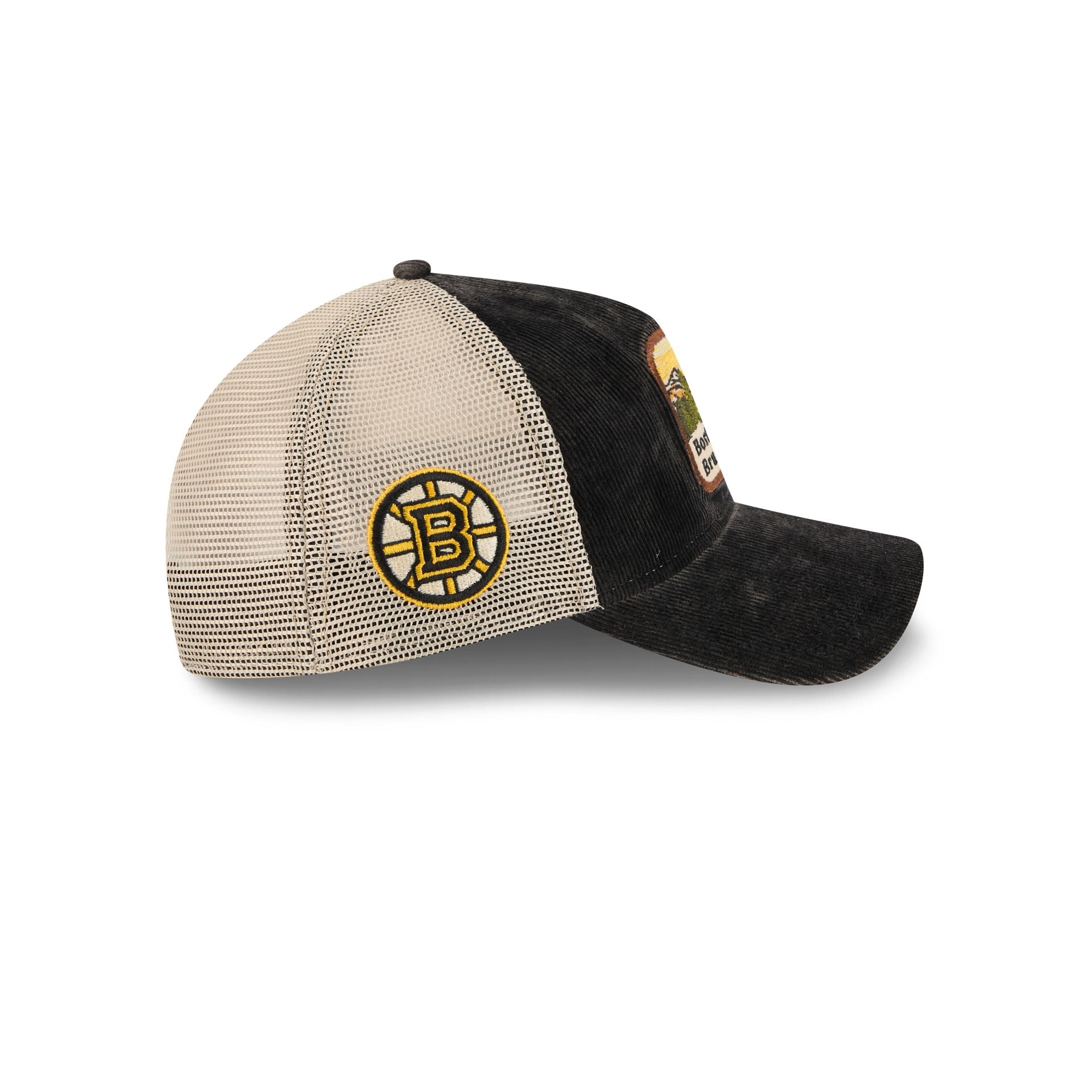 Boston Bruins Vintage Landscape 9TWENTY A-Frame Trucker Hat