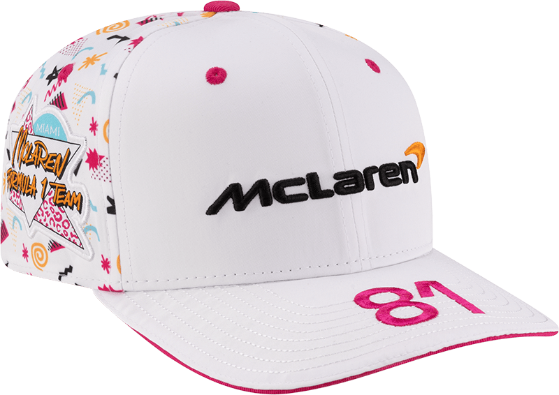 2025 Miami Race Special McLaren Formula 1 Team Oscar Piastri 9SEVENTY Stretch-Snap Hat