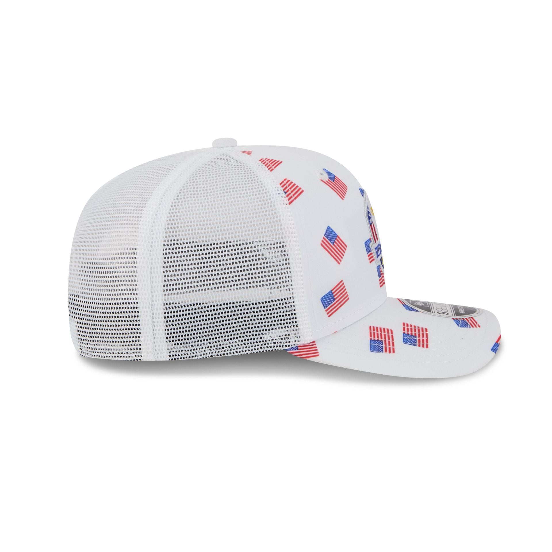 2025 Ryder Cup Flag Pattern 9SEVENTY Trucker Hat