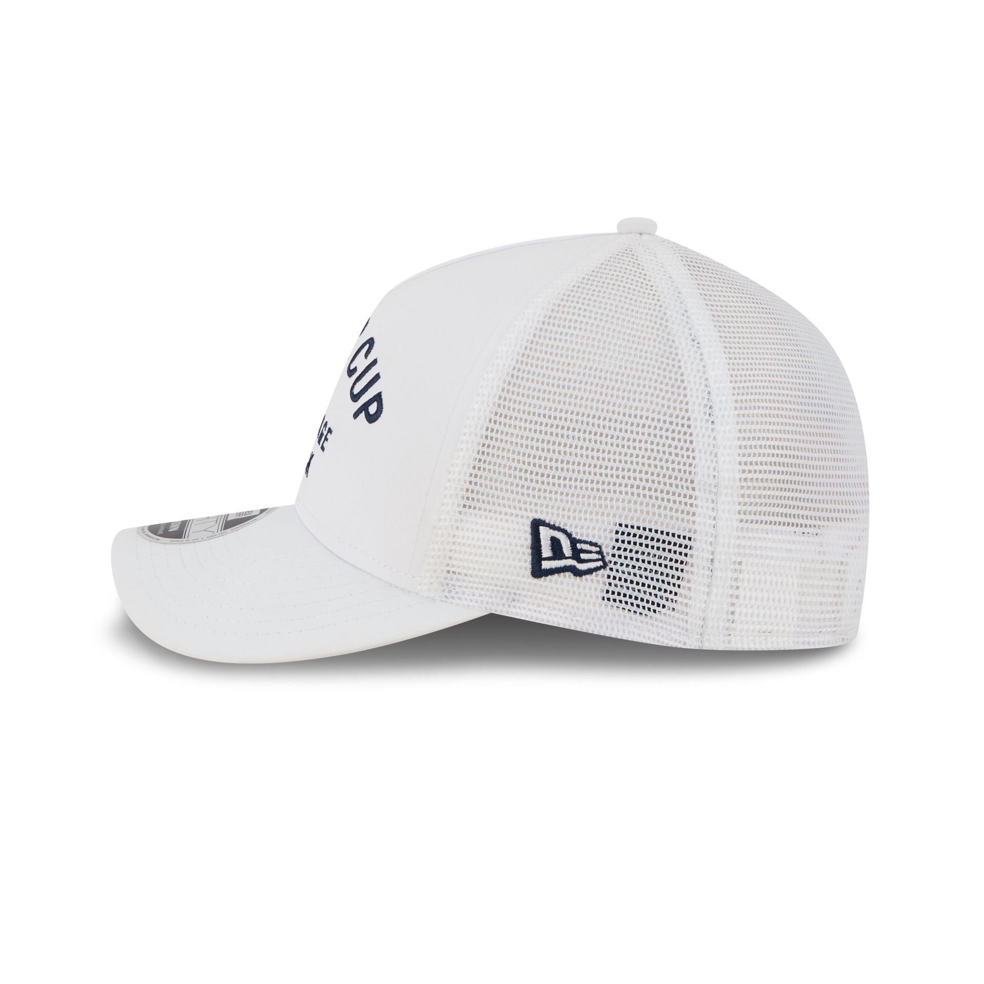 2025 Ryder Cup Minimalist White 9FORTY M-Crown A-Frame Trucker Hat