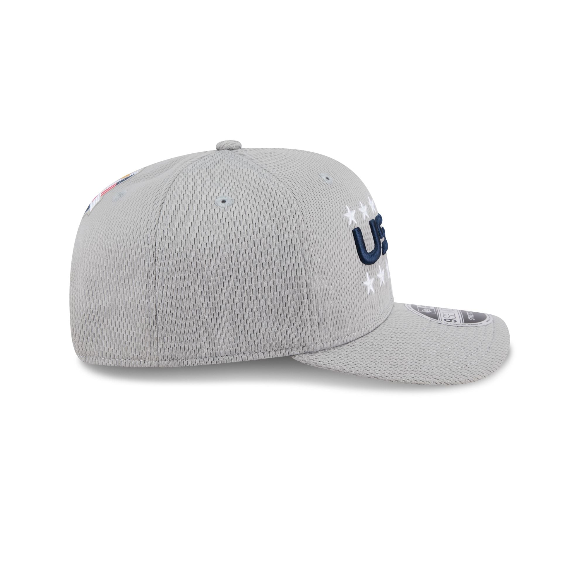 2025 Ryder Cup Team USA Gray 9SEVENTY Stretch-Snap Hat