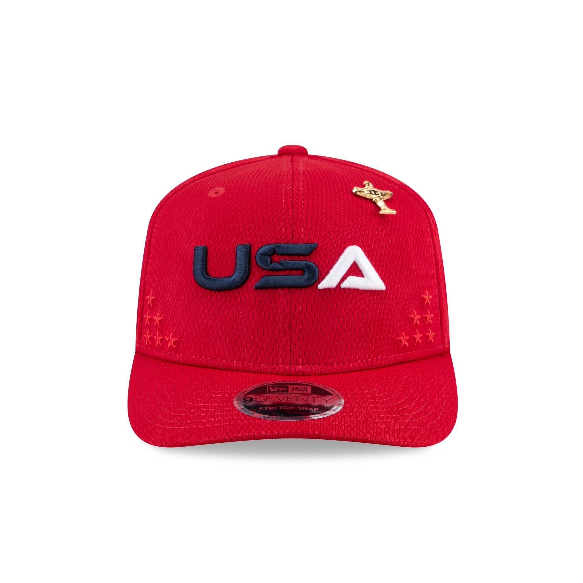 2025 Ryder Cup Team USA Red 9SEVENTY Stretch-Snap Hat