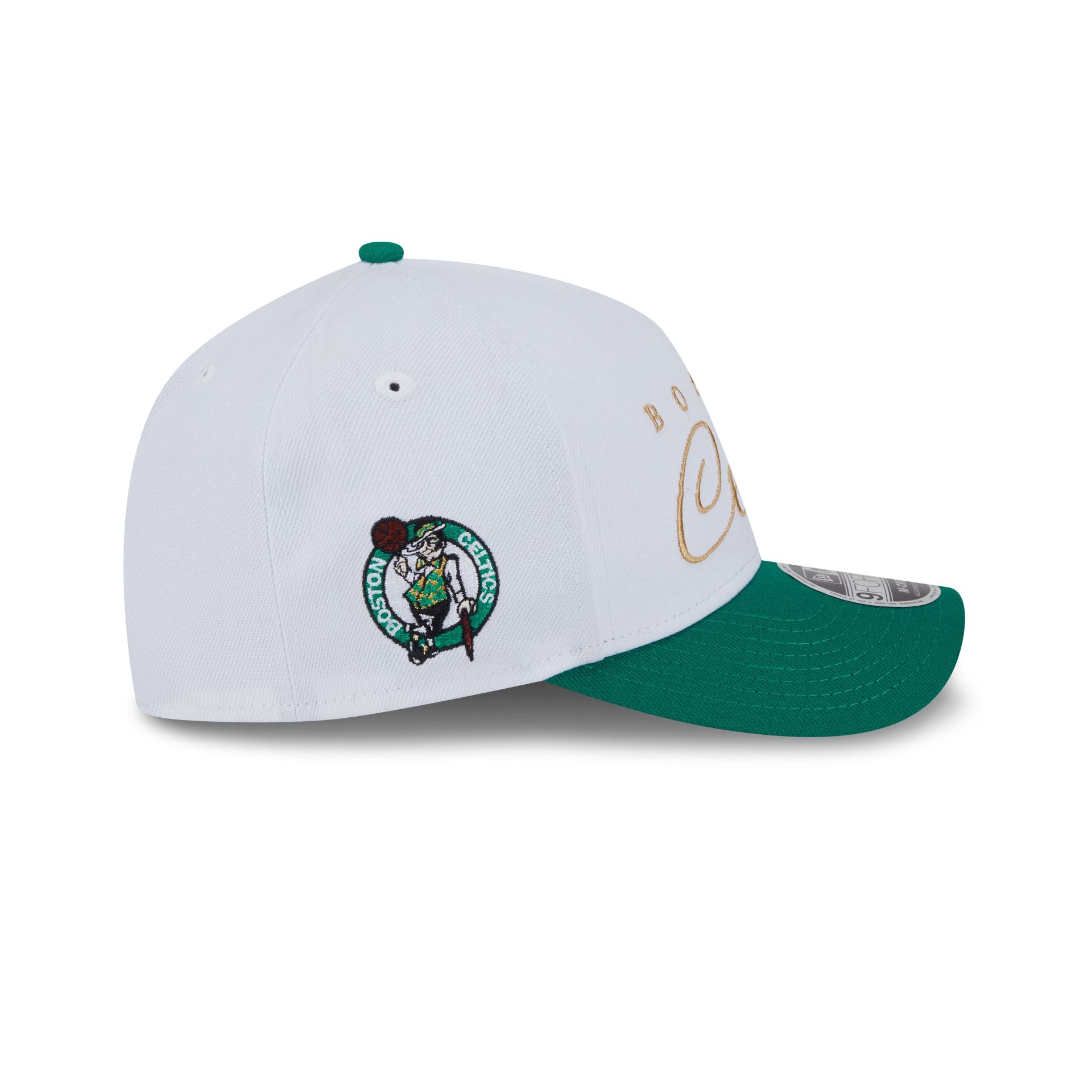 Boston Celtics 2025 Draft 9FORTY M-Crown A-Frame Snapback Hat