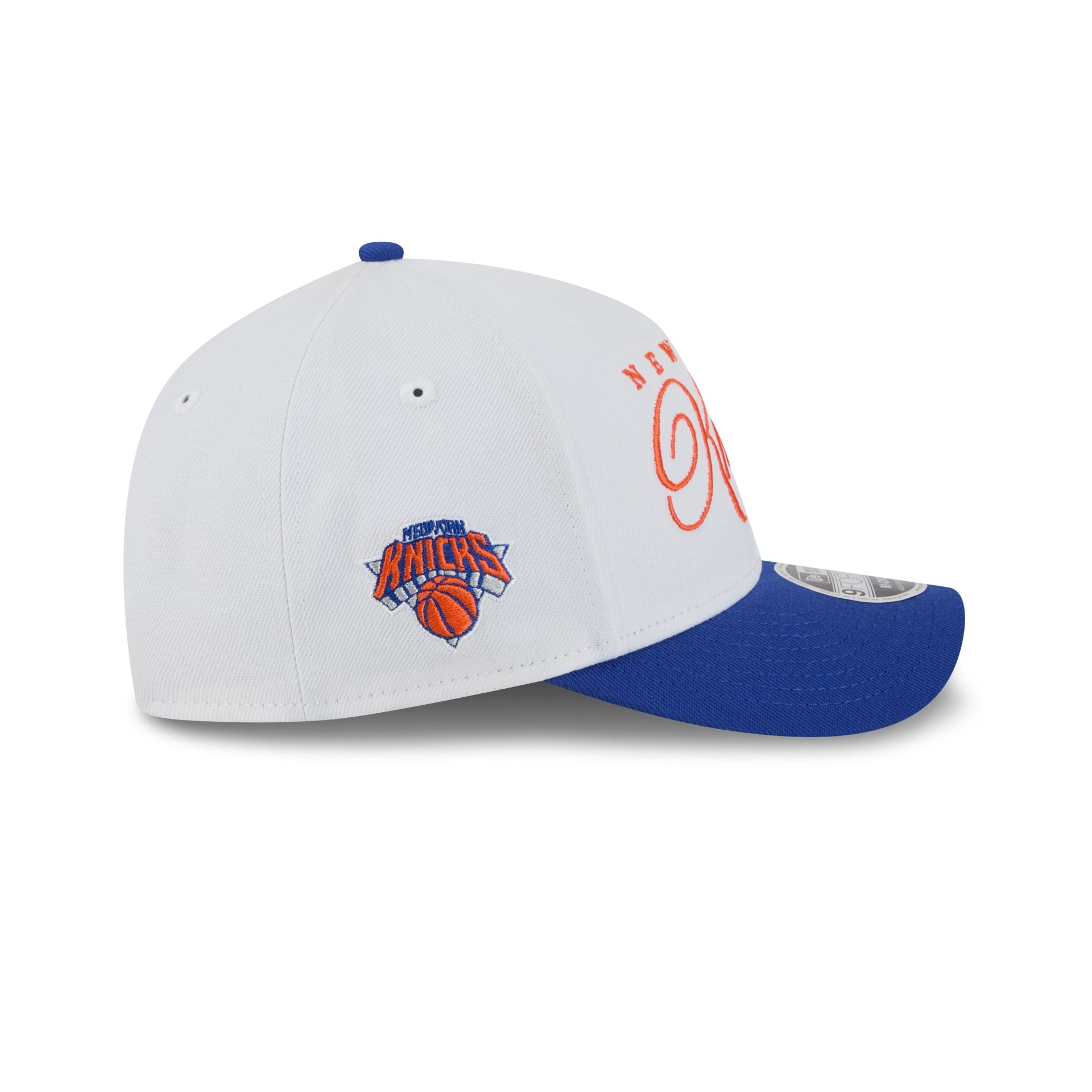 New York Knicks 2025 Draft 9FORTY M-Crown A-Frame Snapback Hat
