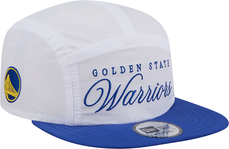 Golden State Warriors 2025 Draft Camper Strapback Hat