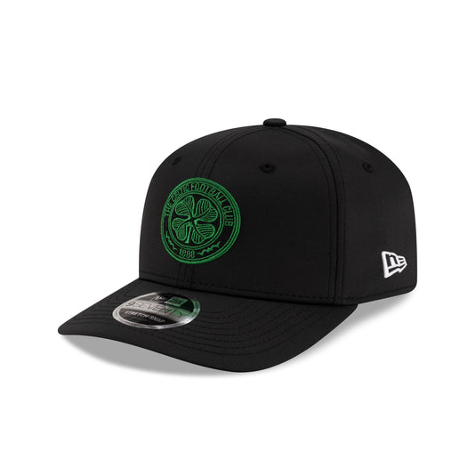 Celtic FC Core Black 9SEVENTY Stretch-Snap Hat - New Era Cap