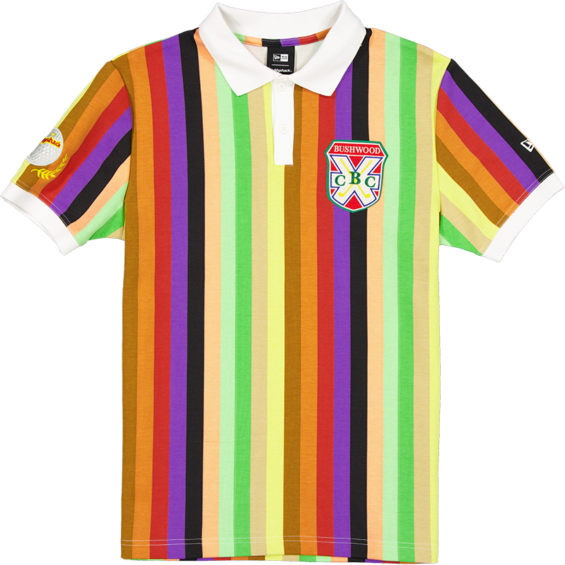 Caddyshack Bushwood Country Club Multicolor Polo