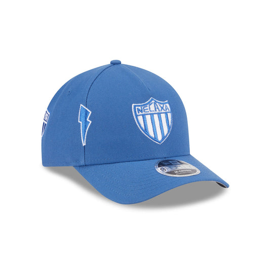 Club Necaxa Indigo 9FORTY M-Crown A-Frame Trucker Hat - New Era Cap