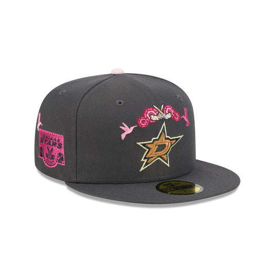 Dallas Stars Day of the Dead Graphite 59FIFTY Fitted Hat - New Era Cap