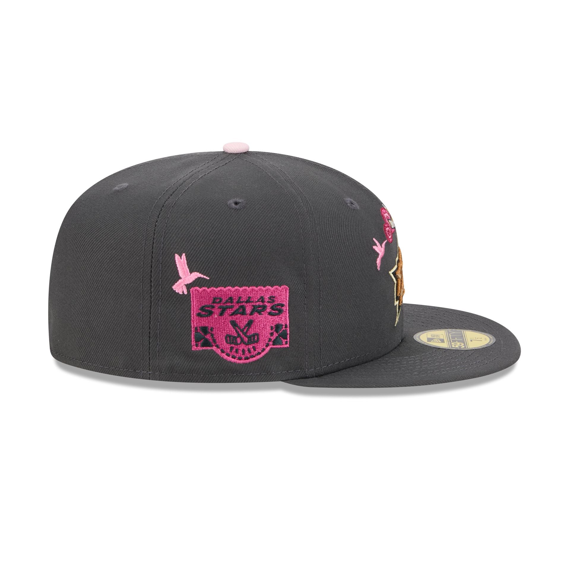 Dallas Stars Day of the Dead Graphite 59FIFTY Fitted Hat