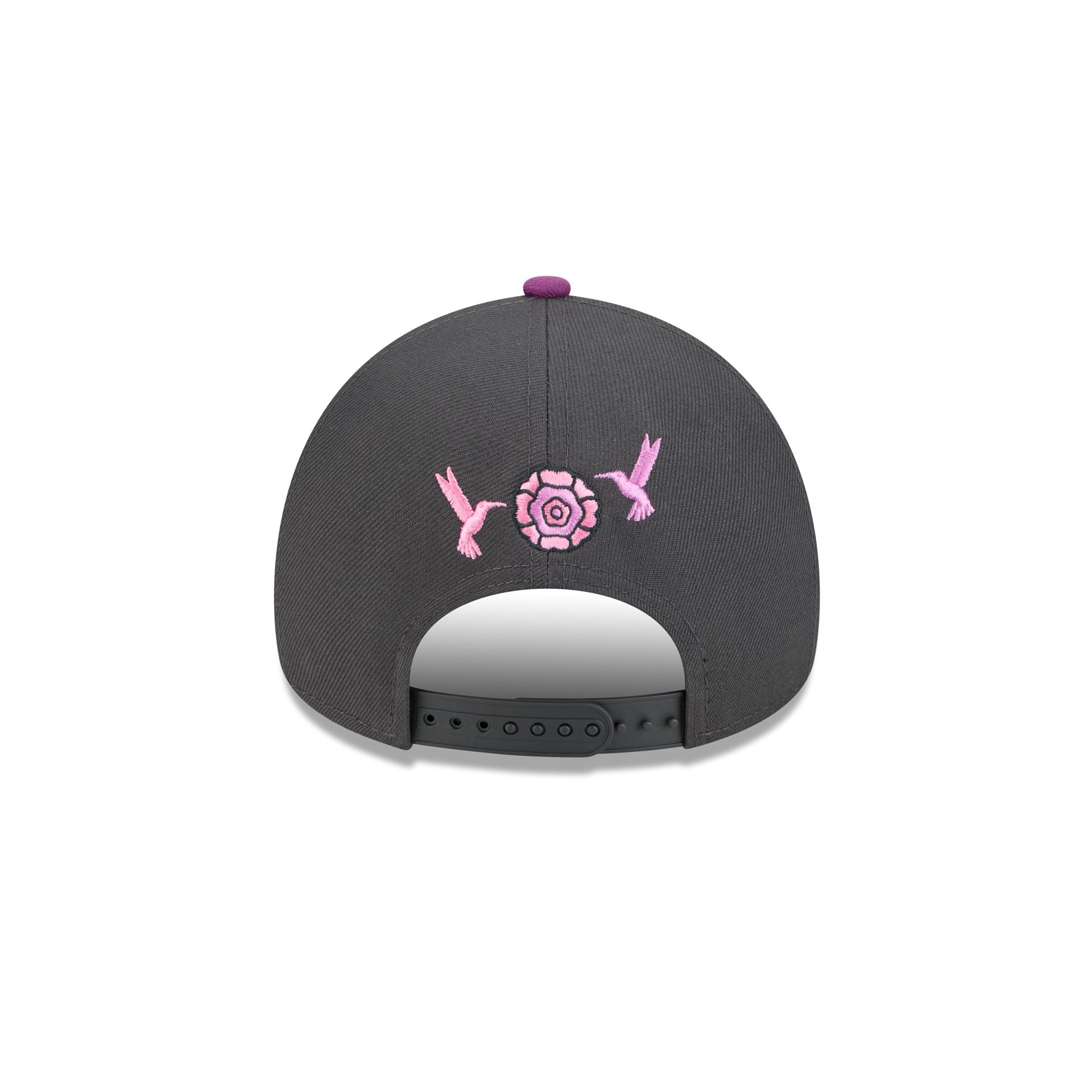Utah Hockey Club Day of the Dead Graphite 9FORTY A-Frame Snapback Hat
