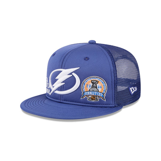 Tampa Bay Lightning Championship Pack 9FIFTY Trucker Hat - New Era Cap