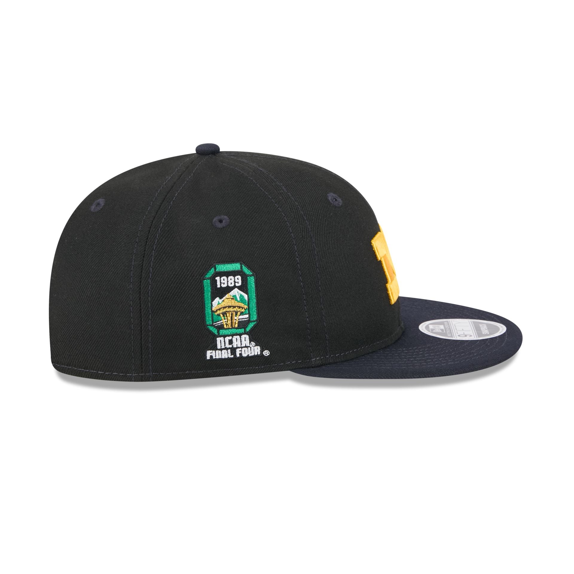 Michigan Wolverines Tournament Side Patch Retro Crown 9FIFTY Strapback Hat