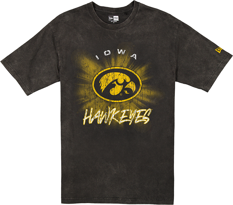 Iowa Hawkeyes Sport Night Black T-Shirt