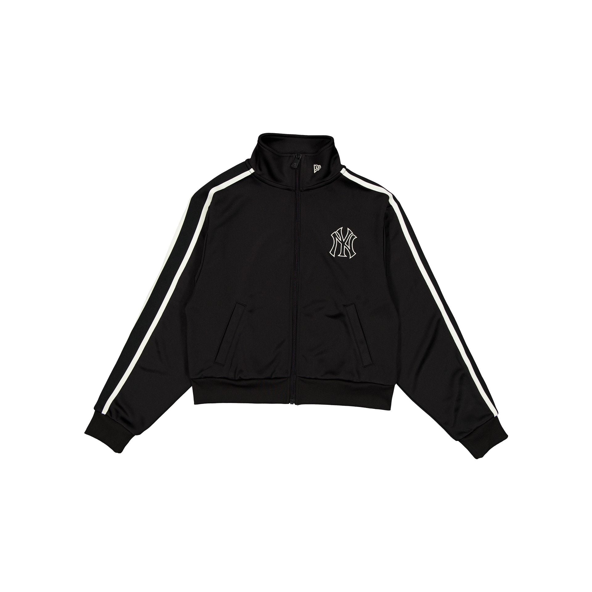 New York Yankees Logo Black Women's Track Jacket