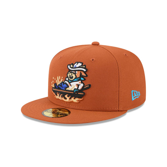 Amarillo Sod Poodles Theme Night 59FIFTY Fitted Hat - New Era Cap