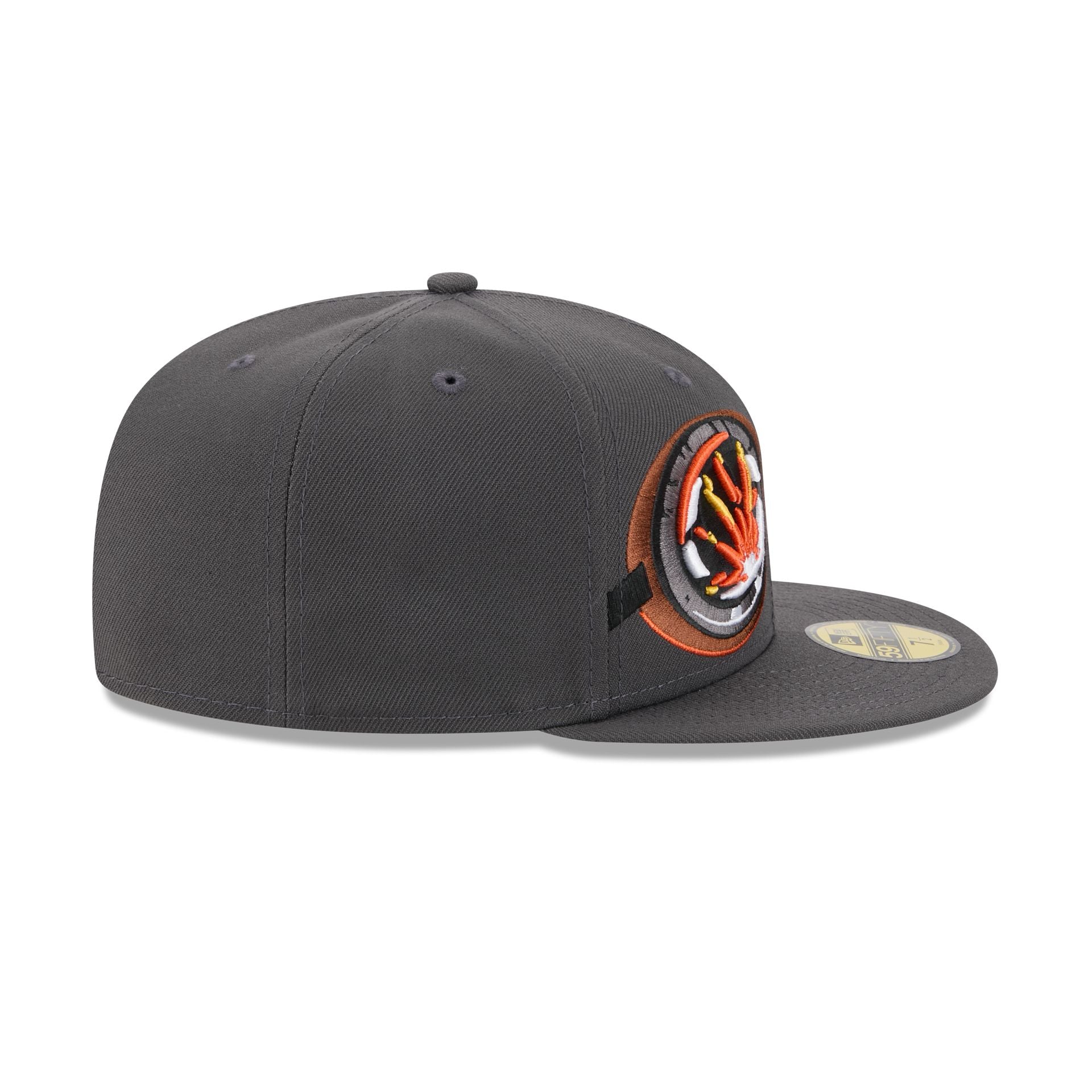 Lehigh Valley IronPigs Theme Night Gray 59FIFTY Fitted Hat