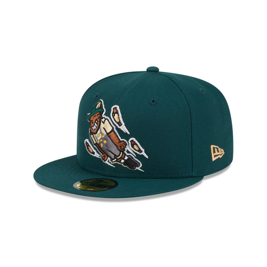 Wisconsin Timber Rattlers Theme Night Black 59FIFTY Fitted Hat - New Era Cap