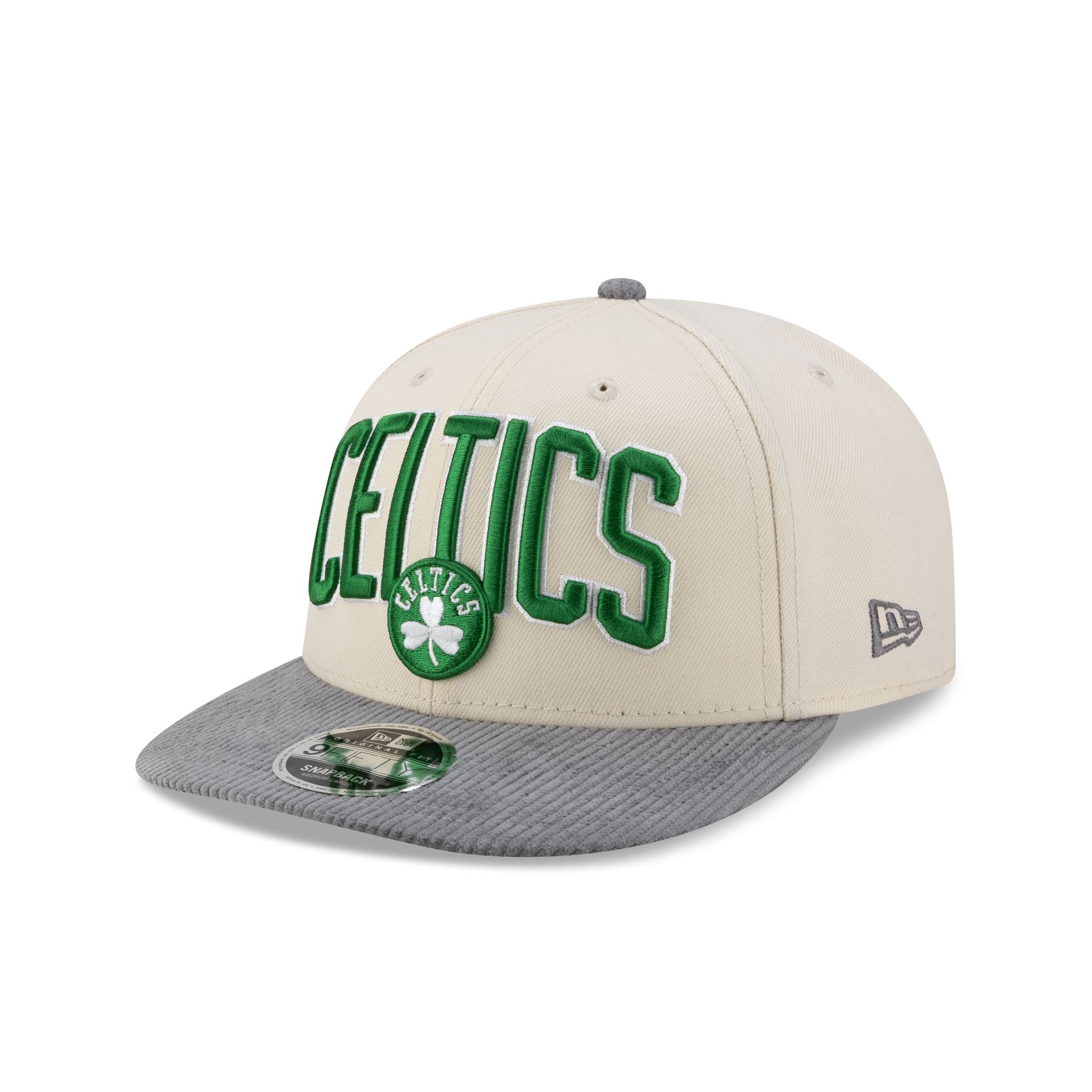 Boston Celtics Cord Visor 9FIFTY Snapback Hat
