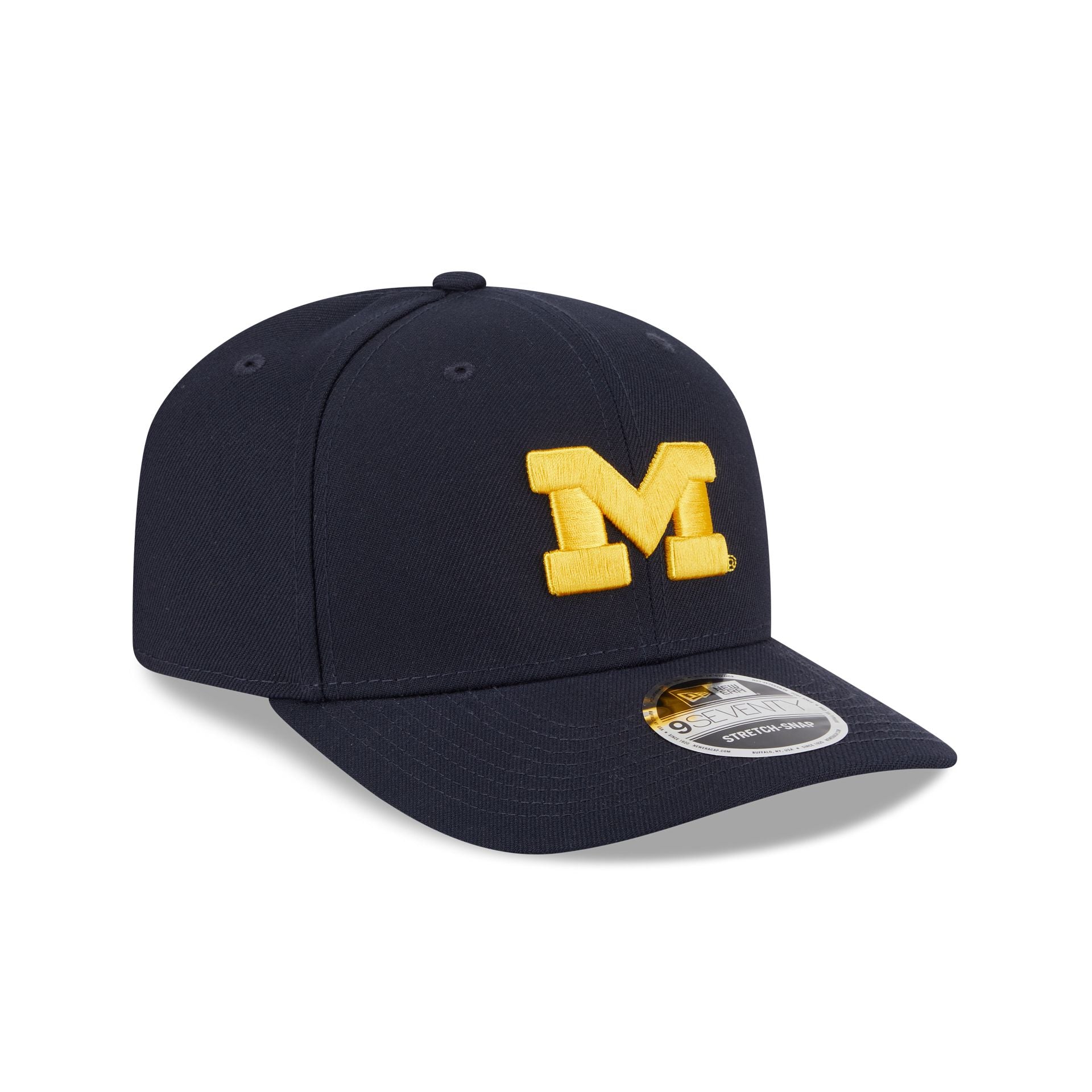 Michigan Wolverines Team 9SEVENTY Stretch-Snap Hat