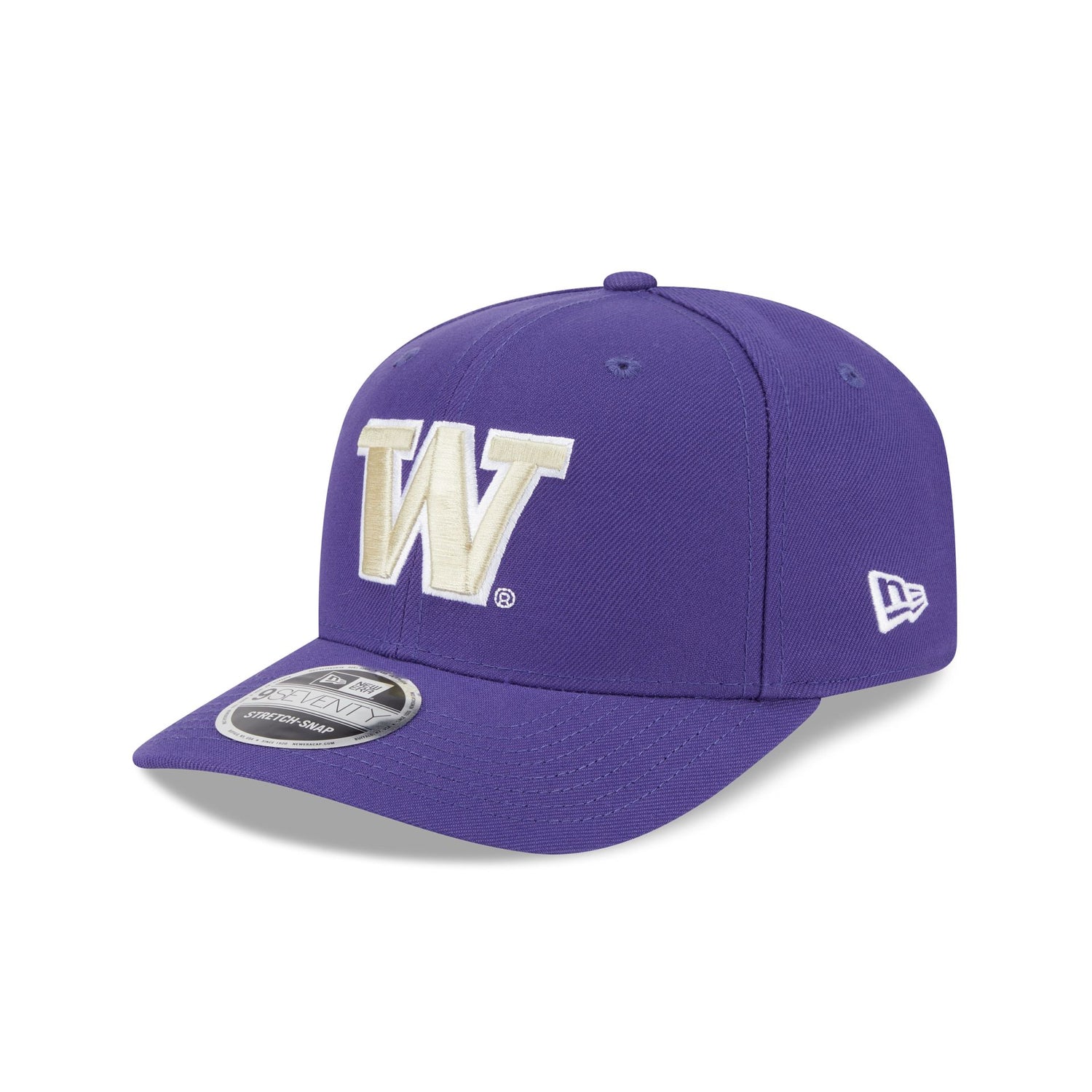 Washington Huskies Purple Team 9SEVENTY Stretch-Snap Hat