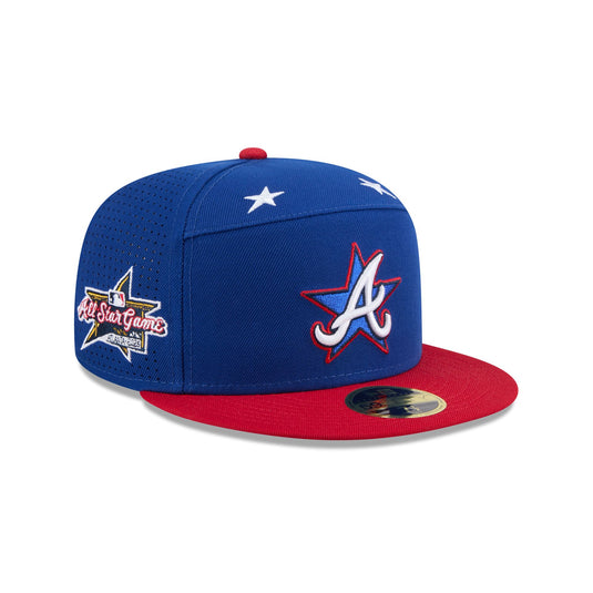 Atlanta Braves 2025 All-Star Game Workout Split Panel 59FIFTY Fitted Hat - New Era Cap