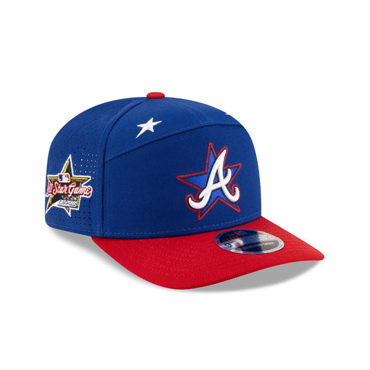 Atlanta Braves 2025 All-Star Game Workout Split Panel 9SEVENTY Stretch-Snap Hat - New Era Cap