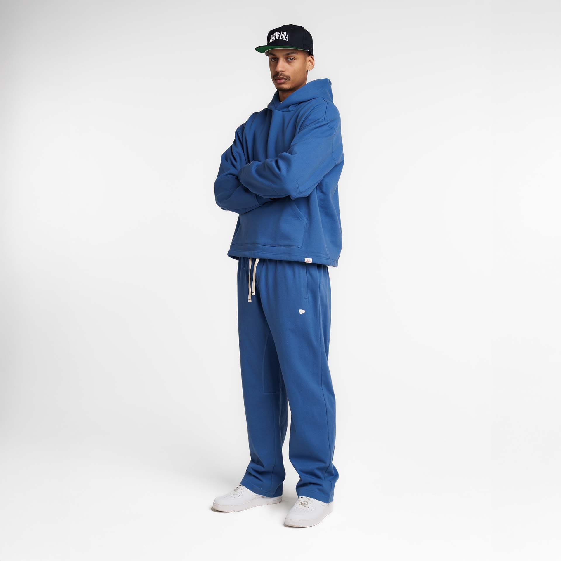 New Era Branded Alden Indigo Hoodie