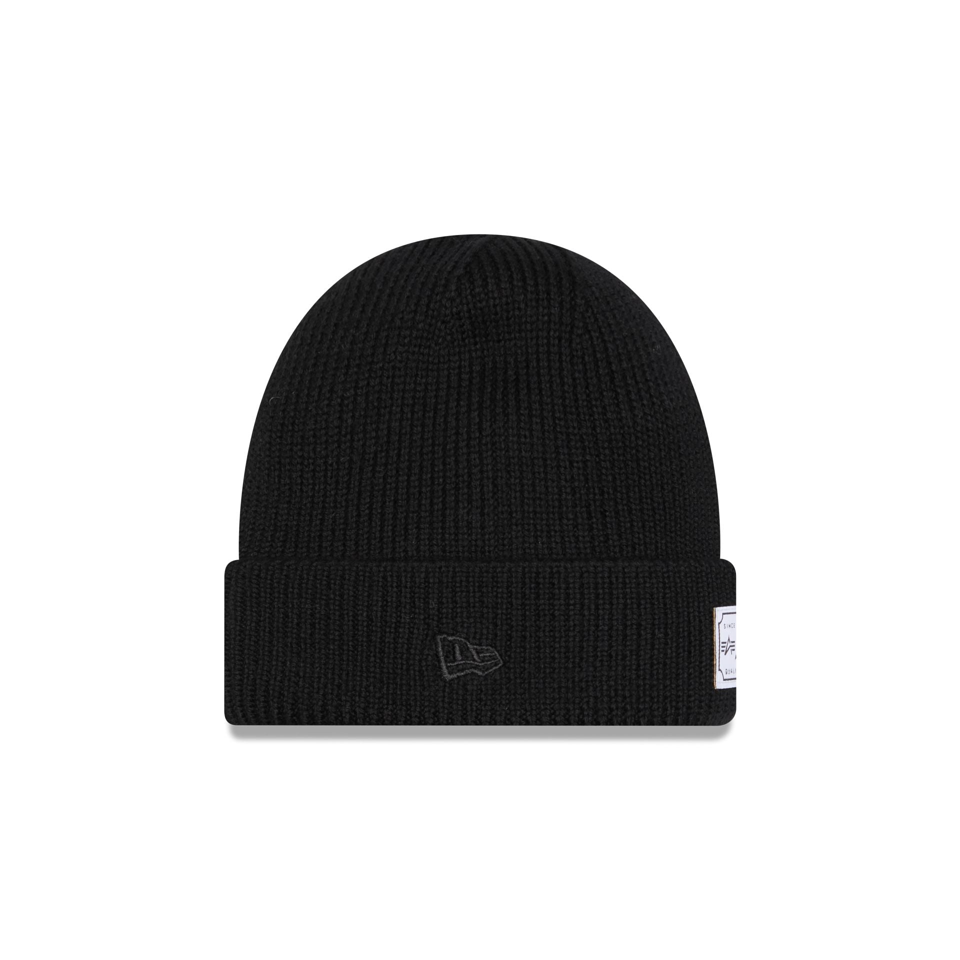 Alpha Industries x Milwaukee Brewers Black Cuff Knit Hat