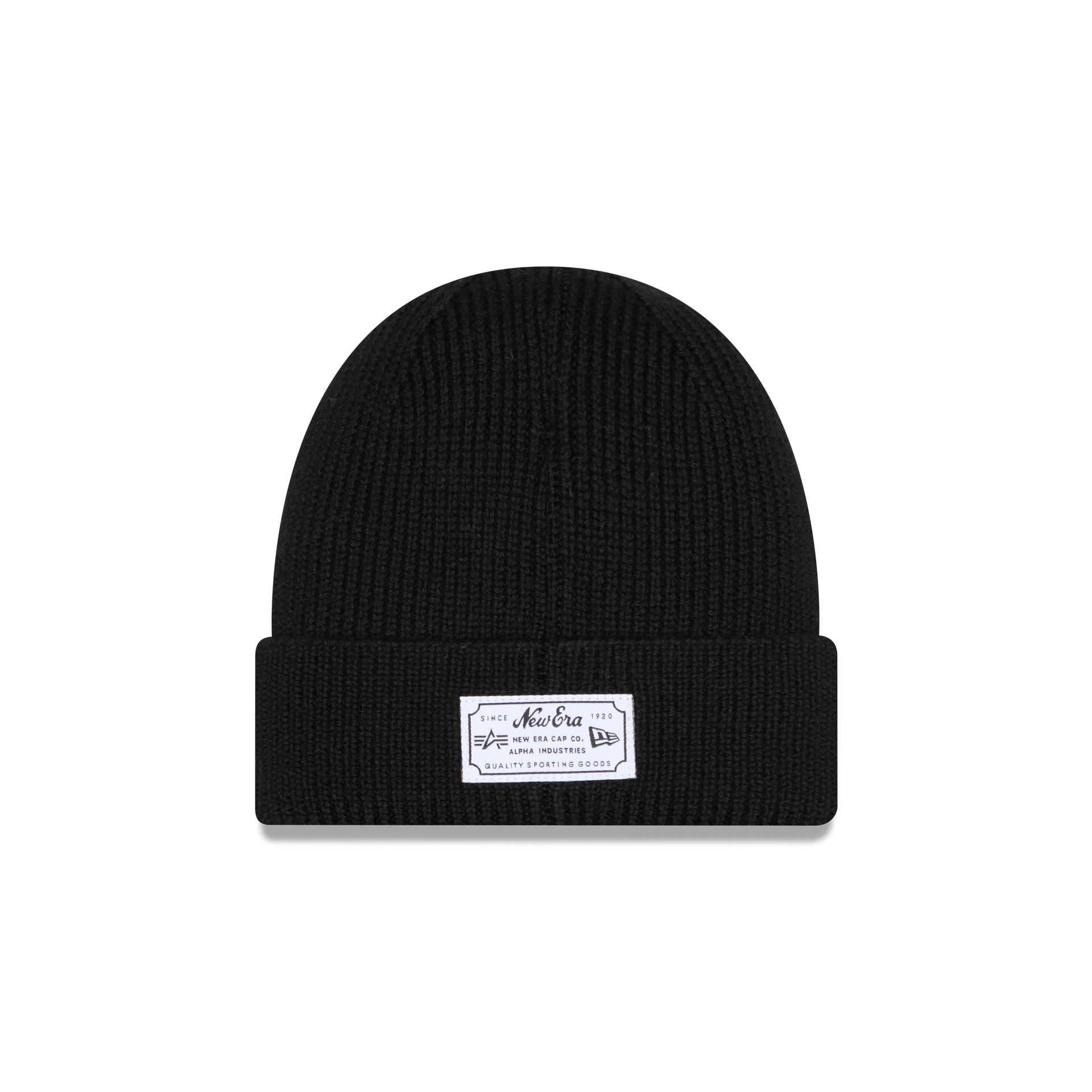 Alpha Industries x Toronto Maple Leafs Black Cuff Knit Hat