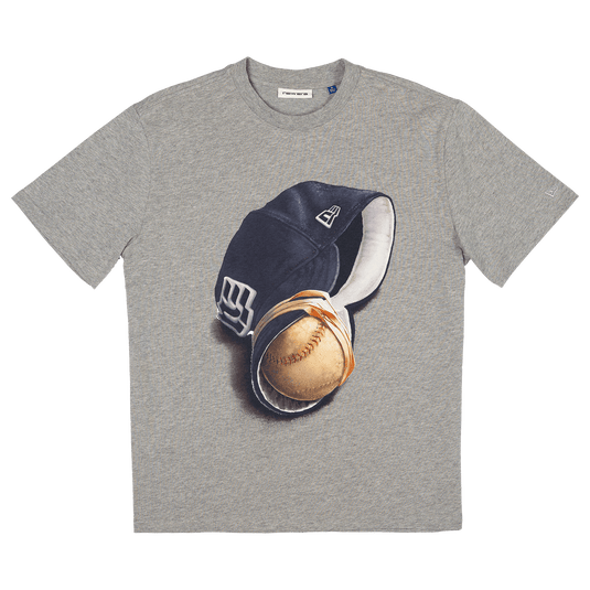 New Era Branded Telescoping '25 Heather Gray T-Shirt - New Era Cap