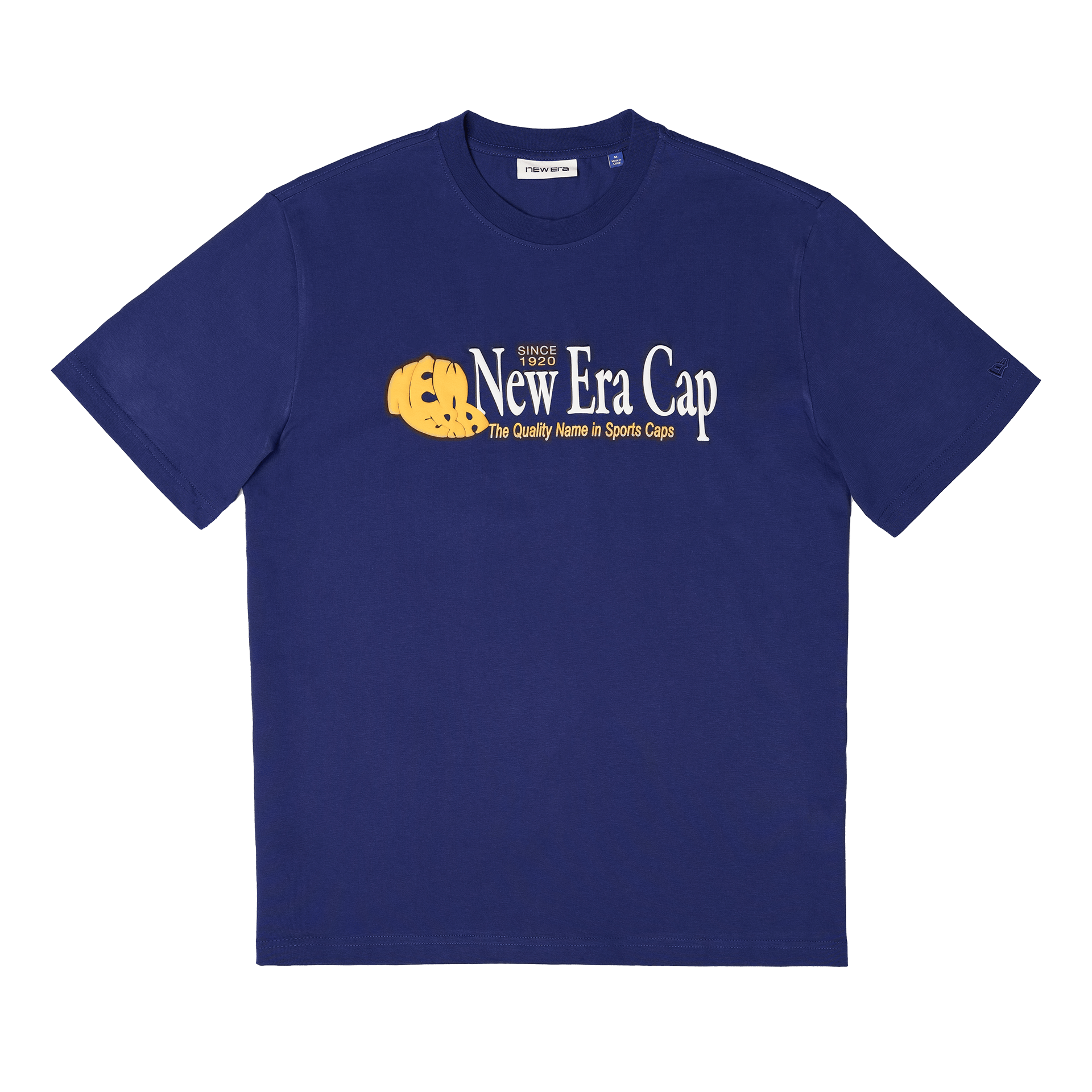 New Era Branded Lock Up '87 Dark Royal T-Shirt