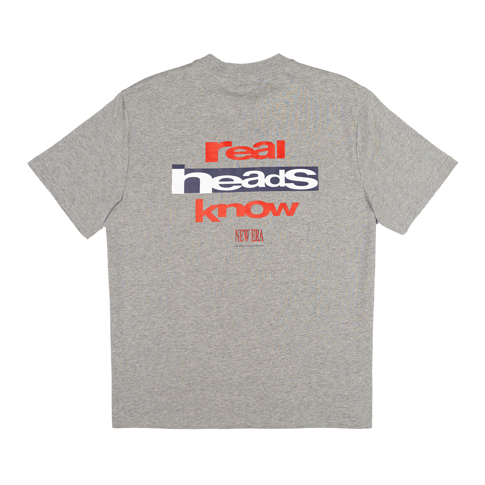 New Era Branded Real Heads Heather Gray T-Shirt