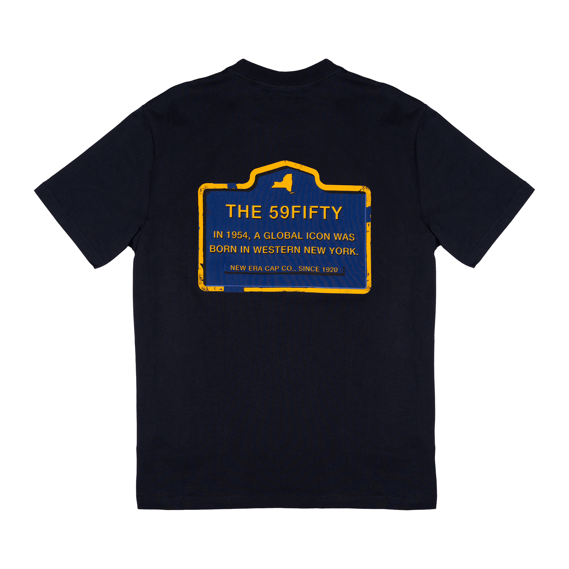 New Era Branded Landmark Navy T-Shirt
