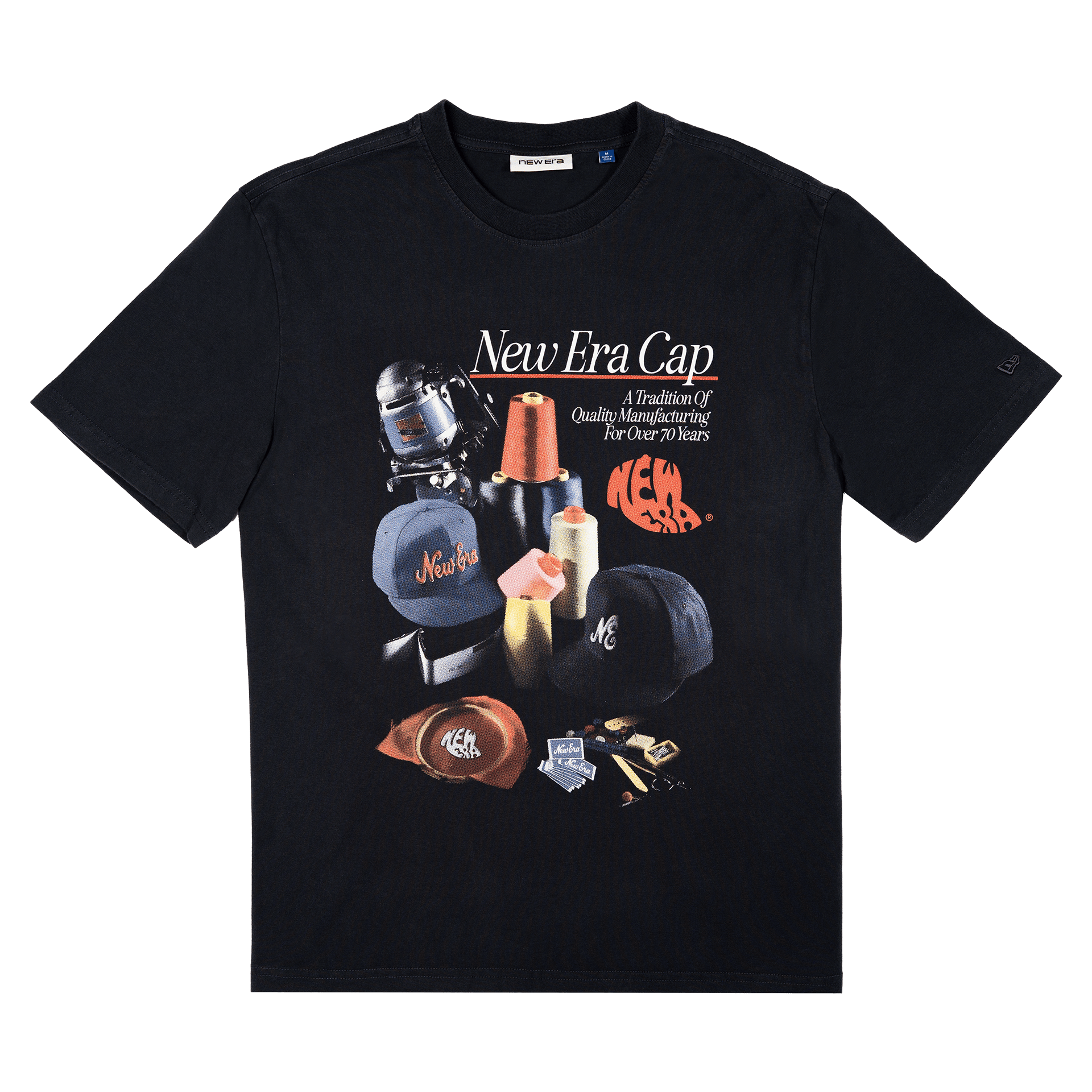 New Era Branded Workshop '94 Black T-Shirt