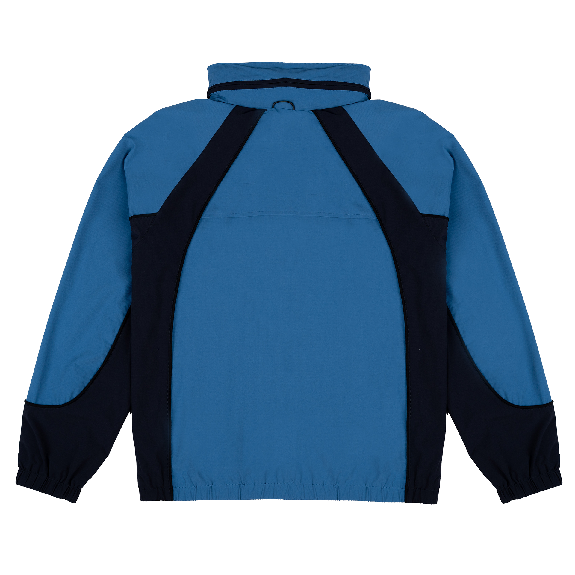 New Era Branded Retro-Tech NE2K Indigo Half-Zip Track Pullover