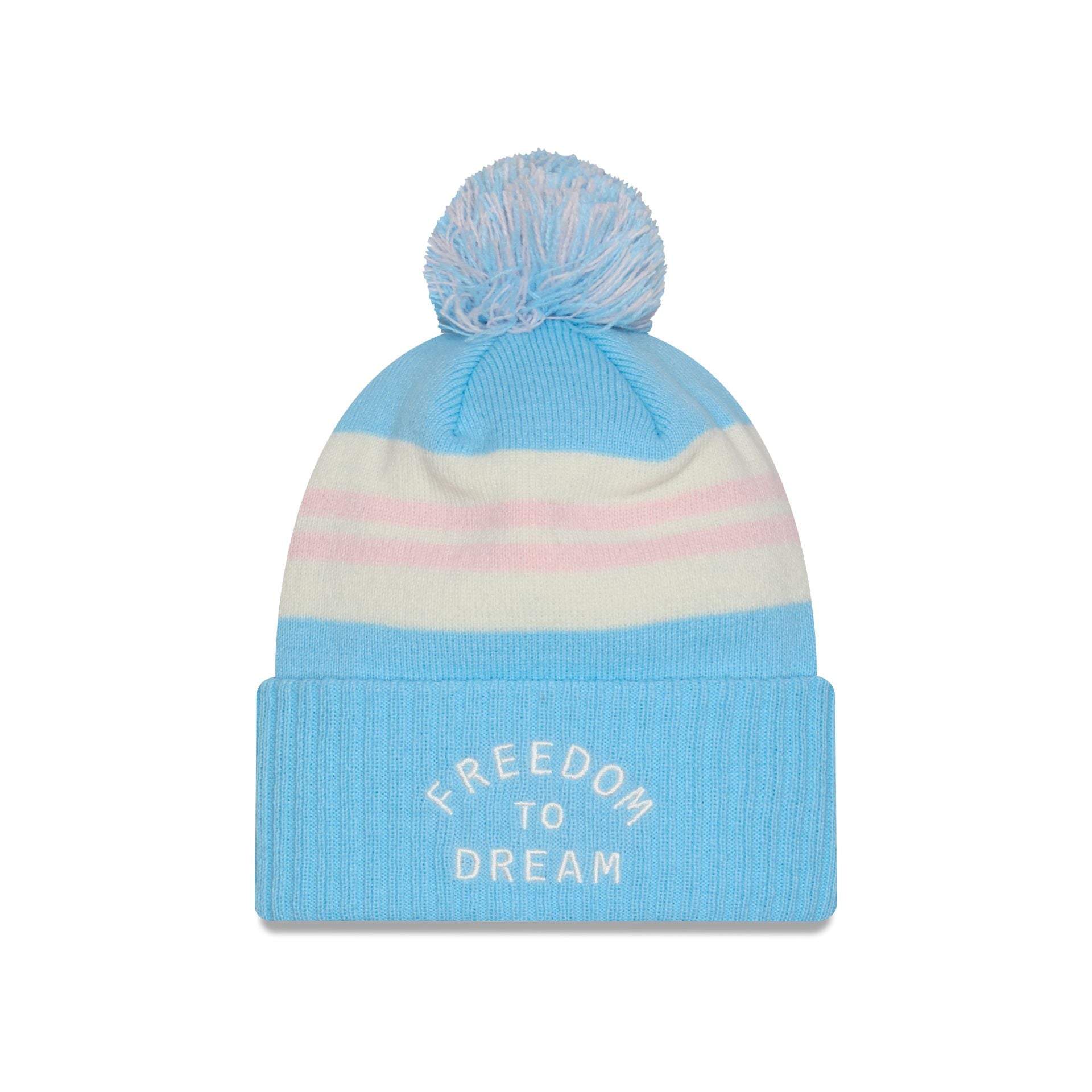 Inter Miami 2025 Jersey Hook Light Blue Pom Knit Hat