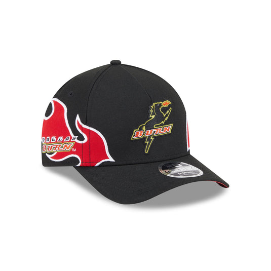 FC Dallas 2025 Jersey Hook Black 9FORTY M-Crown A-Frame Snapback Hat - New Era Cap