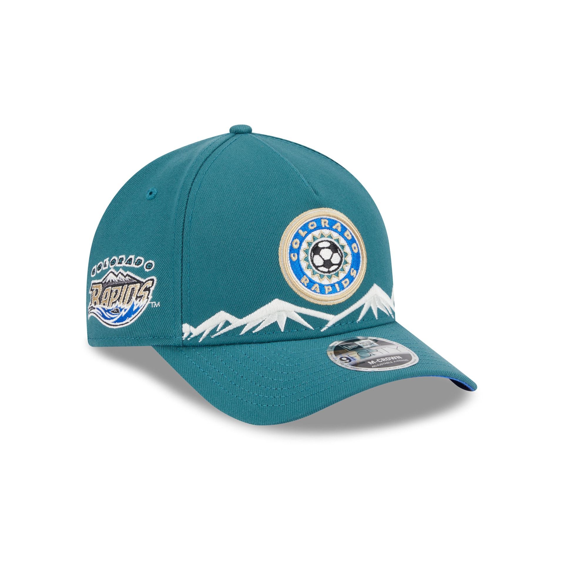 Colorado Rapids 2025 Jersey Hook Green 9FORTY M-Crown A-Frame Snapback Hat