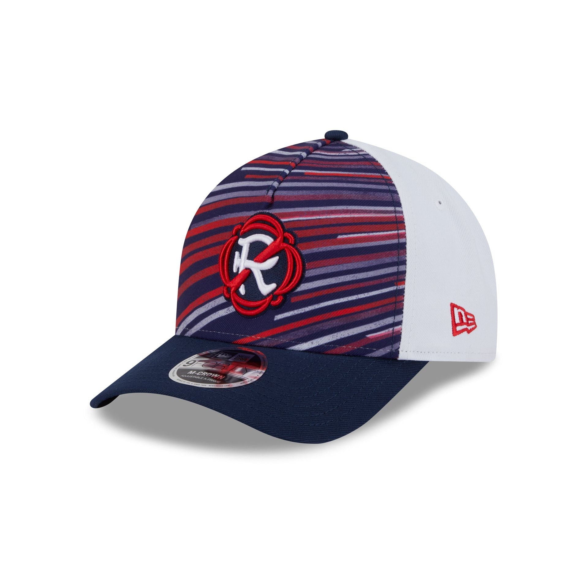 New England Revolution 2025 Jersey Hook Multicolor 9FORTY M-Crown A-Frame Snapback Hat