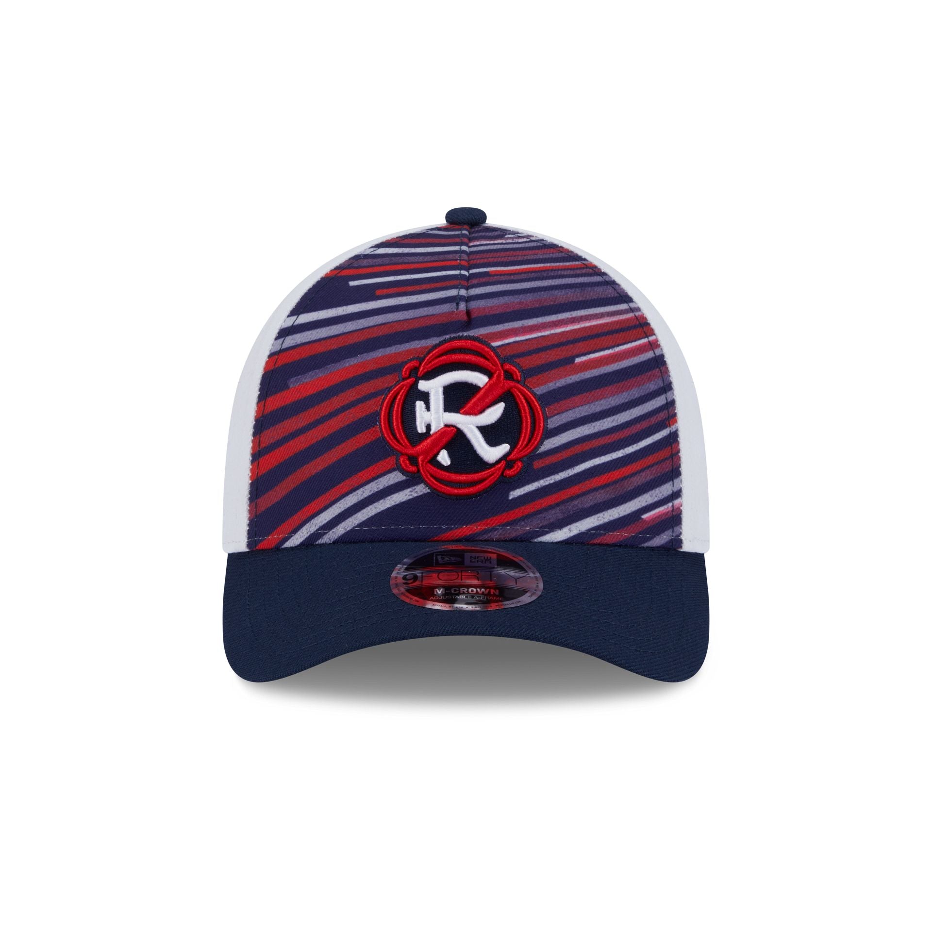 New England Revolution 2025 Jersey Hook Multicolor 9FORTY M-Crown A-Frame Snapback Hat